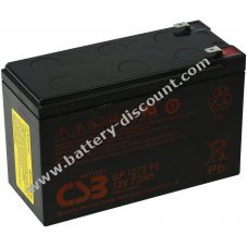 CSB Standby lead battery suitable for APC Back-UPS BK200 12V 7,2Ah
