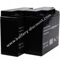 Powery replacement rechargeable battery for USV APC RBC7