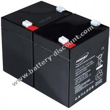 Powery lead-gel battery for APC RBC 20