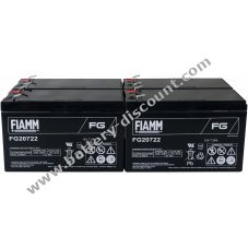 FIAMM Lead battery suitable for APC Smart UPS SMT1500RMI2U 12V 7,2Ah