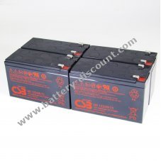 CSB Lead battery suitable for APC Smart UPS SMT1500R2I-6W 12V 9Ah