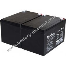 FirstPower lead-gel battery for FIAMM FG21202 12Ah 12V VdS