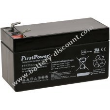 FirstPower Lead gel battery FP1212 1,2Ah 12V VdS