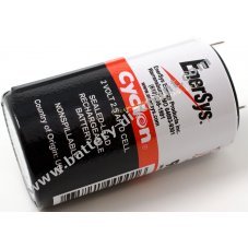 Enersys / Hawker lead-acid battery, lead cell D Cyclon 0810-0004 2V 2,5Ah
