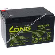 KungLong replacement battery for solar collectors, lifting platforms, cleaning machines 12V 12Ah