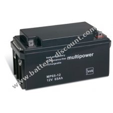 Powery Lead battery (multipower ) MPL65-12I Vds