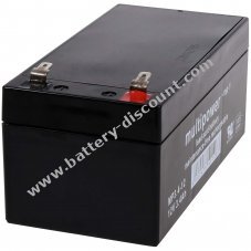 Powery Lead battery (multipower) MP3,4-12 Vds