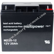 Powery lead battery (multipower) MP20-12