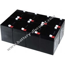 lead-acid Battery for Panasonic LC-R124R5P