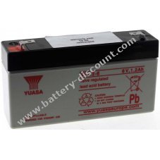 YUASA Rechargeable lead battery NP1.2-6
