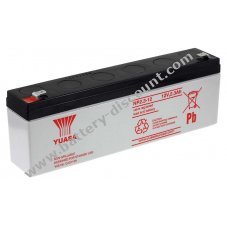 YUASA Rechargeable lead battery NP2.3-12 Vds