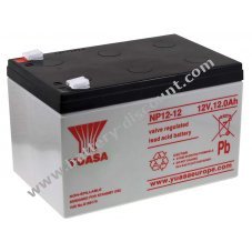 YUASA Rechargeable lead battery NP12-12 Vds