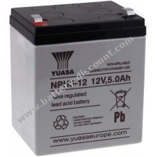 YUASA Rechargeable lead battery NPH5-12 (stable to high current)