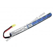 Battery for Airsoft guns 9,6V-1500mAh