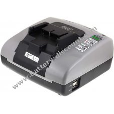 Powery rechargeable battery Charger with USB for Hitachi UB18DAL