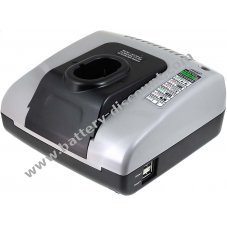 Powery Battery charger with USB for battery Hitachi type EB 9H
