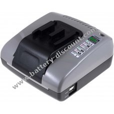 Powery rechargeable battery Charger with USB for Hitachi type EB 2420
