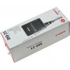Original charger Canon type LC-E6E for battery type LP-E6N