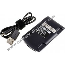 USB charger compatible with Nikon type MH-24