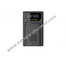 Charger Nitecore UNK1 for battery for Nikon D750, D810, D7100, D7000 etc.