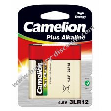 Battery Camelion 3LR12 flat Battery 4,5V 1 pack