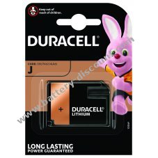 Battery Duracell type J 1-unit blister