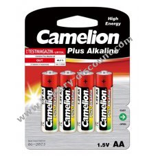 Battery Camelion Mignon LR6 4 pcs. blister