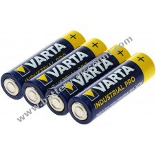 Battery Varta 4006 Industrial AA Mignon cell 4 cell foil