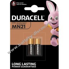Duracell 23A MN 21 L1028 12.0Volt 2-piece blister