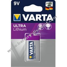 Varta Professional Lithium 9V block