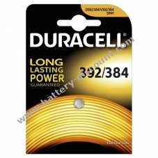 Duracell button cell type 392 1-unit blister