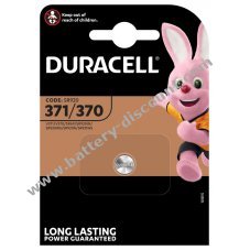 Duracell button cell type 370 1-unit blister