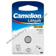 Lithium button cell Camelion CR1225 1-unit blister