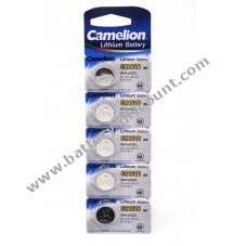 Lithium button cell Camelion CR1616 5 piece blister