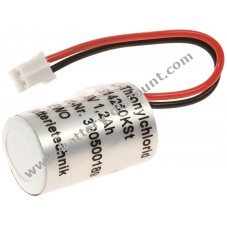 Lithium battery LS14250K for tachograph Kienzle HS53 (1600057)