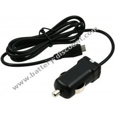 car charging cable with Micro-USB 1A black for Nokia N97 mini