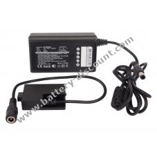 External power supply for Canon EOS Kiss X2