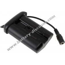 Battery adapter compatible with Canon type DR-E4