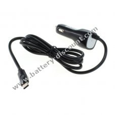 car charging cable/charger/car charger type C (USB C) 1A for Asus Zenfone 3 ZE552KL