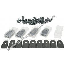 Husqvarna Automower replacement blades, extra thick 0.6mm, carbon, for robotic lawnmower set of 45