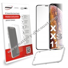 Display Protective Film Safety Glass for iPhone X,iPhone XS,11 Pro,Dust Protection for Speakers 2.5D