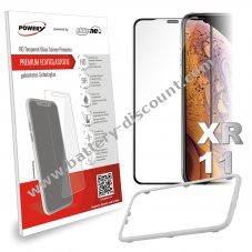 Display Protective Film Safety Glass for iPhone XR, iPhone 11, Dust Protection for Speakers 2.5D