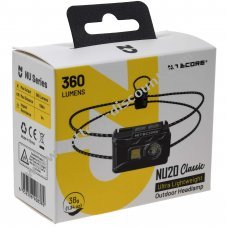 Nitecore NU20 Classic LED headlamp, headlamp, USB-C, max. 360 lumens