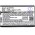 Battery for cordless telephone Yealink W56H