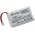 Battery for Plantronics headset CS60