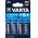 Battery (non rechargeable) Varta 4906 AA size (LR03) blister pack of 4