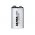 Lithium Disposable battery Ultralife type 6LR61 9V-Block