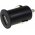 Powery Mini car charger with USB connection 1A