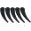 5x Bosch Durablade replacement blades for lawn trimmer ART 26-18 LI, ART 26-18 LI Plus