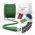Repair kit with 250m boundary wire 3.4mm 300 hooks, 10 connectors, 4 clamps for robotic lawnmowers